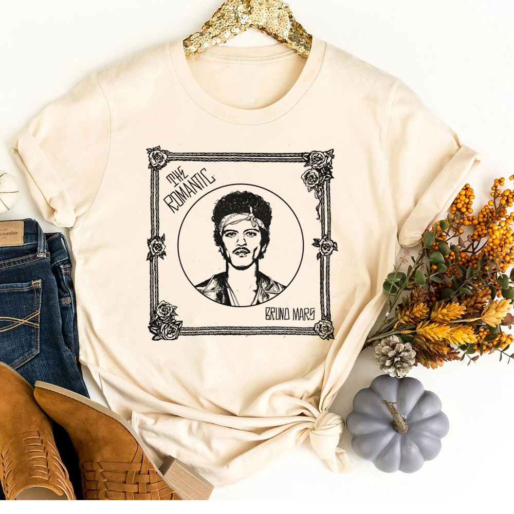 Summer Goth Clothing - Bruno Mars Shirt Damen Gothic günstiges