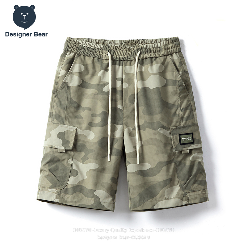 Summer Clothing Design - Markenkleidung Sommer Cargo Camo Shorts Herren