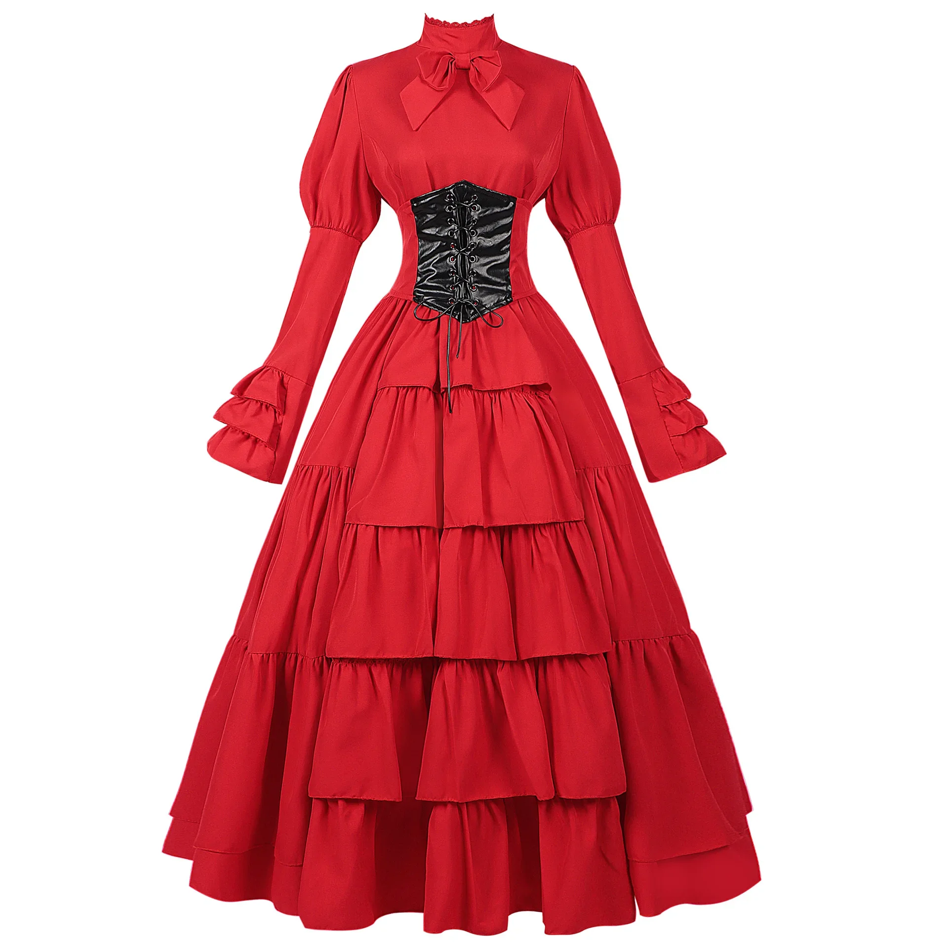 Summer Victorian Clothing - Damen Halloween Cosplay Kostüm Aufführungskostüme Viktorianisches