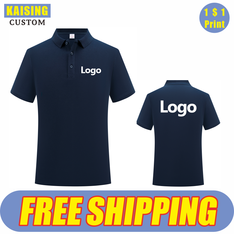 Summer Clothing Design - KAISING Hochwertiges Poloshirt aus reiner Baumwolle