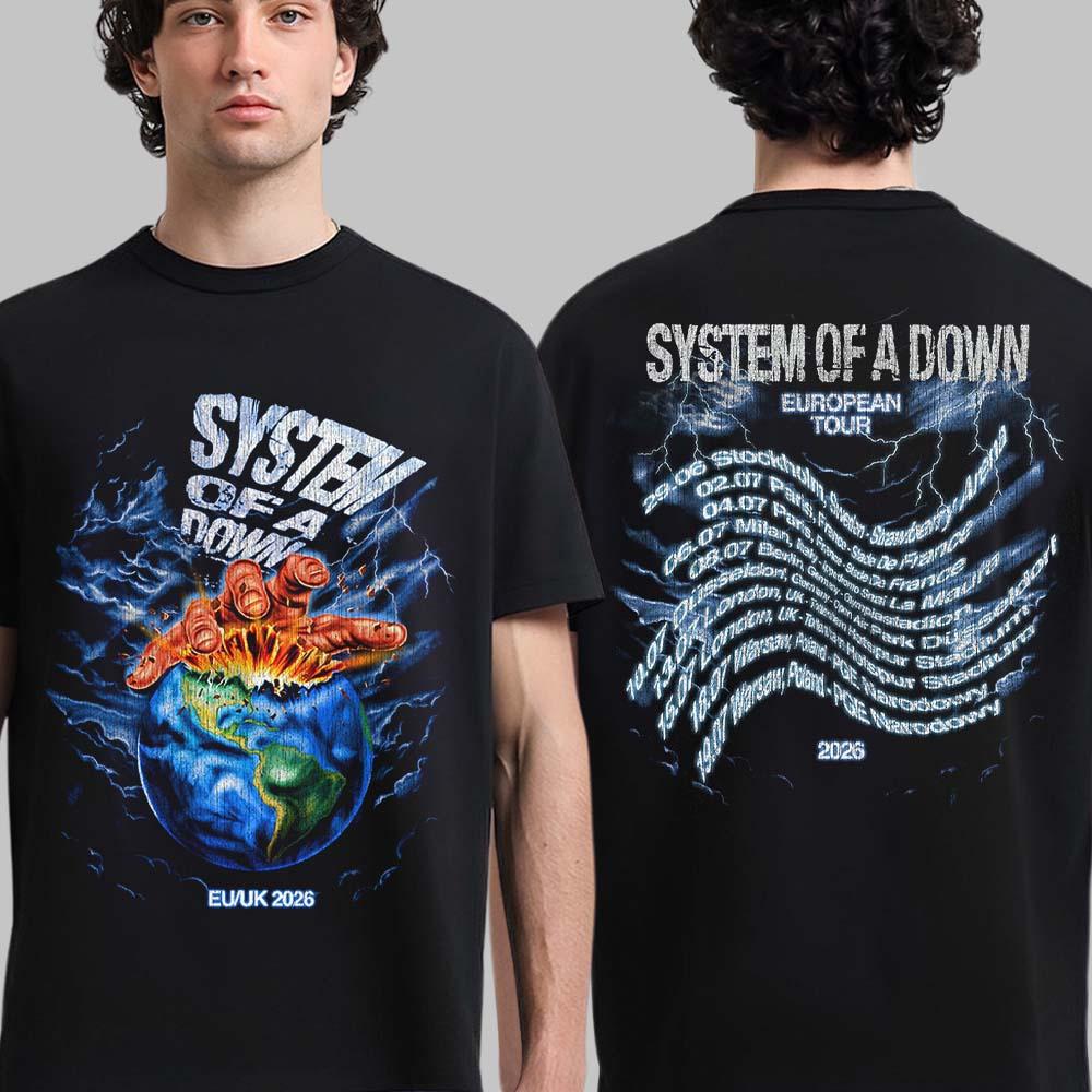 Womens Summer Clothing Uk - System of A Down Europatour EU/UK