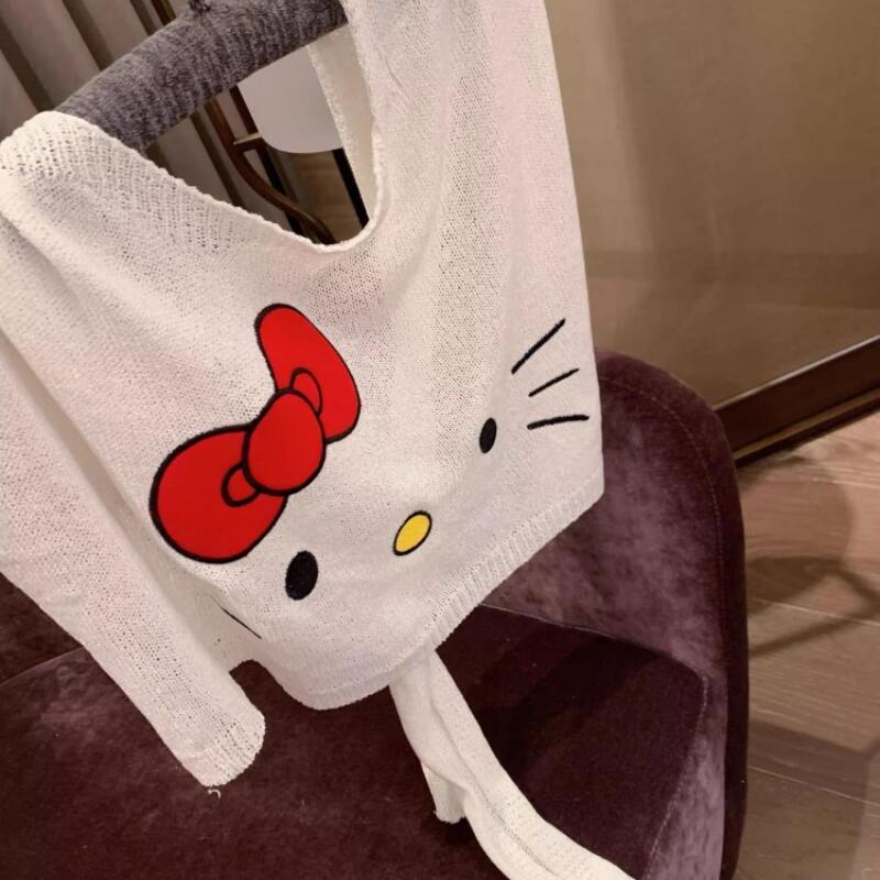 Summer Clothing Items - 2026 Neuer Hello Kitty Muster-Schal für