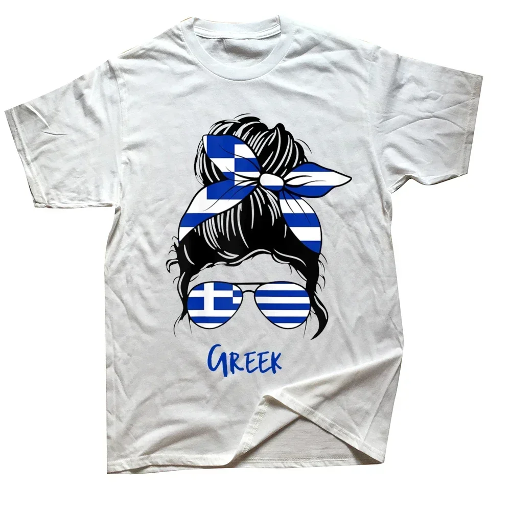Summer Clothing For Greece - 2025, neues Modell Grafik-Baumwolle, Streetear, kurze