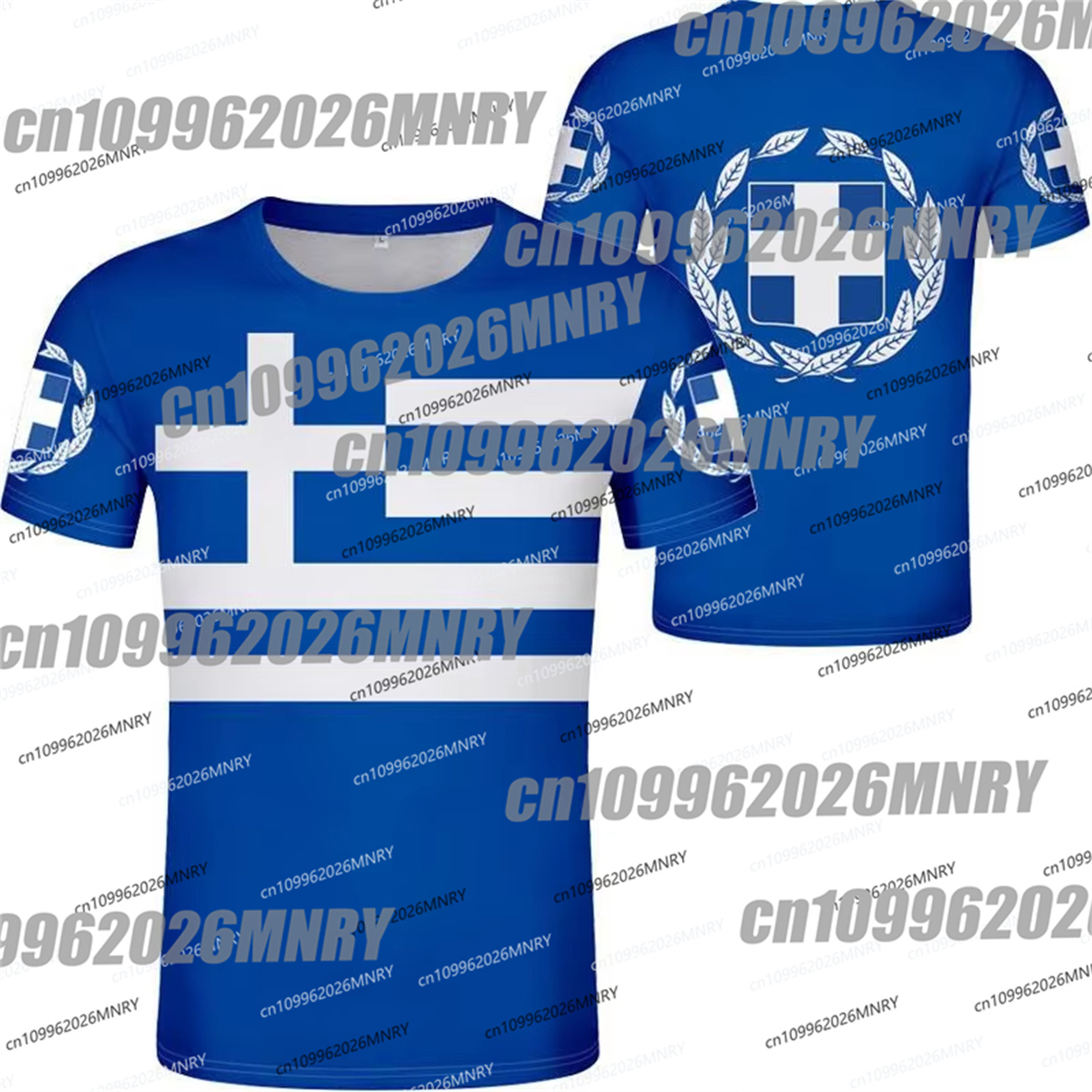 Summer Clothing For Greece - Hellas Totem Griechenland Emblem Grafik T-Shirt