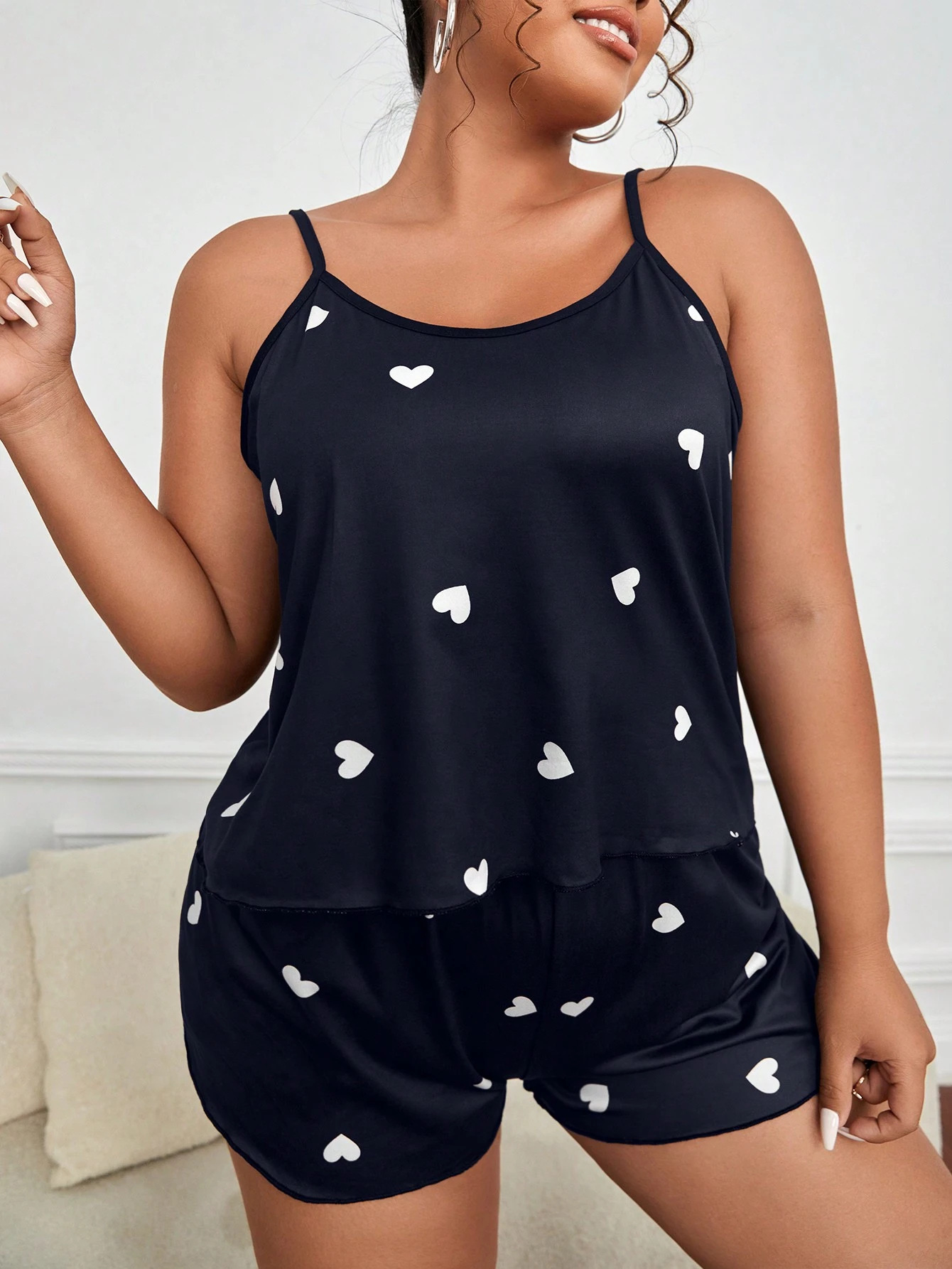 Summer Clothing Items - 2-teiliges Pyjama-Set für Damen, Nachtwäsche, Crop-Tops