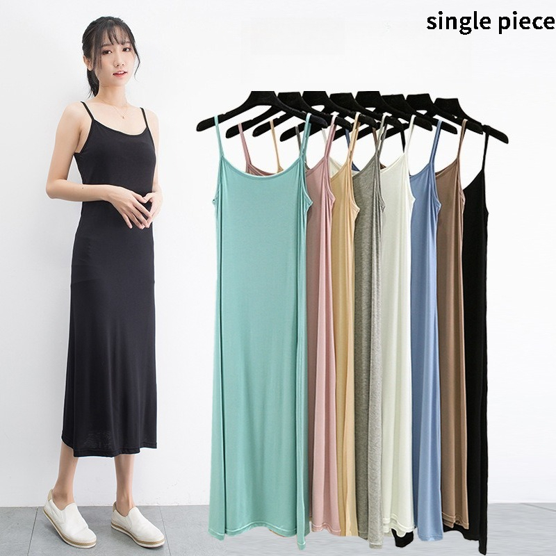 Summer Clothing Items - Modales Camisole-Kleid für Damen, Sommerkleidung, Anti-Durchsichtiges