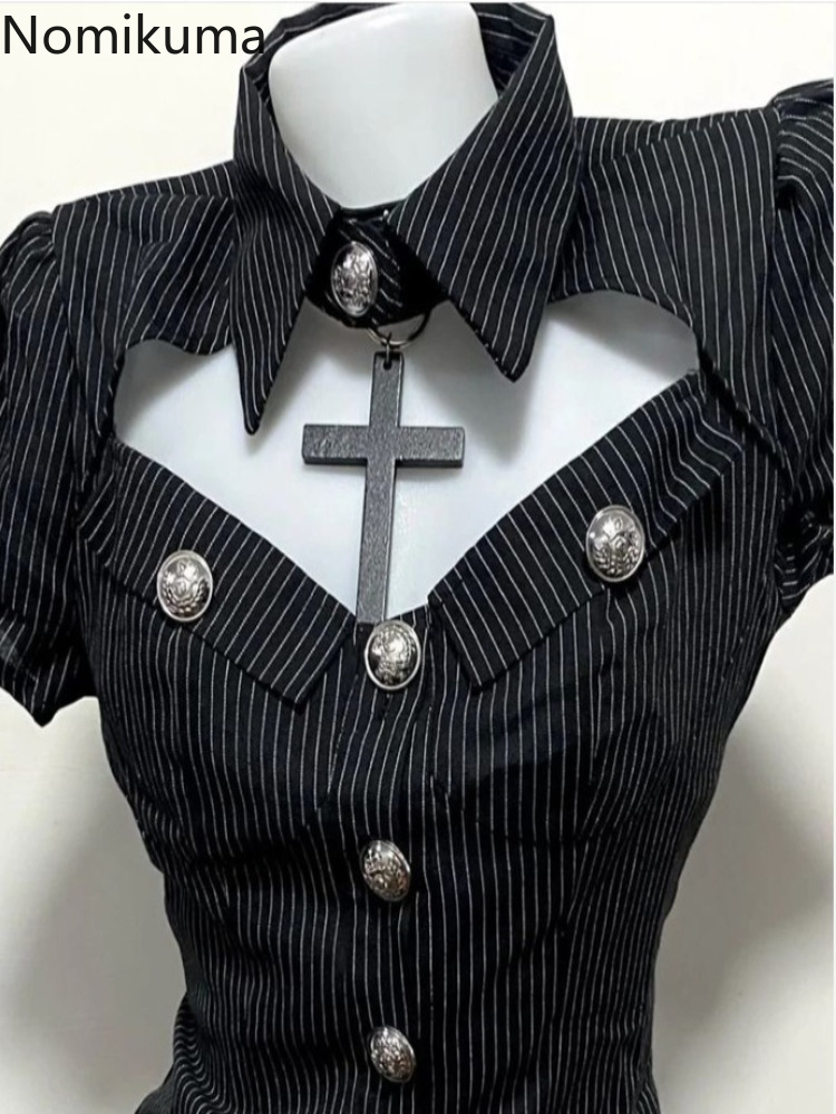 Goth Zweiteiler Damenkleidung  – Summer Goth Clothing Bewertung und Preis