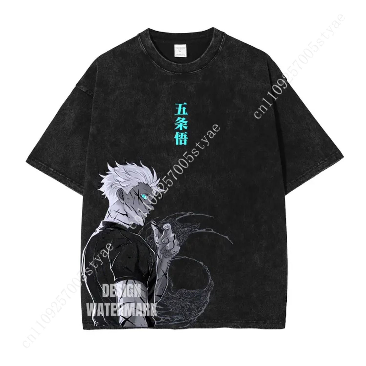 Gojo Satoru Grafik-T-Shirt Ani – Summer Quilt Bewertung und Preis