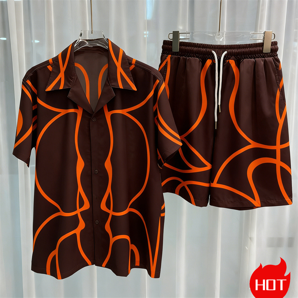 Digital bedrucktes Herren-Set, – Summer Clothing Haul Bewertung und Preis