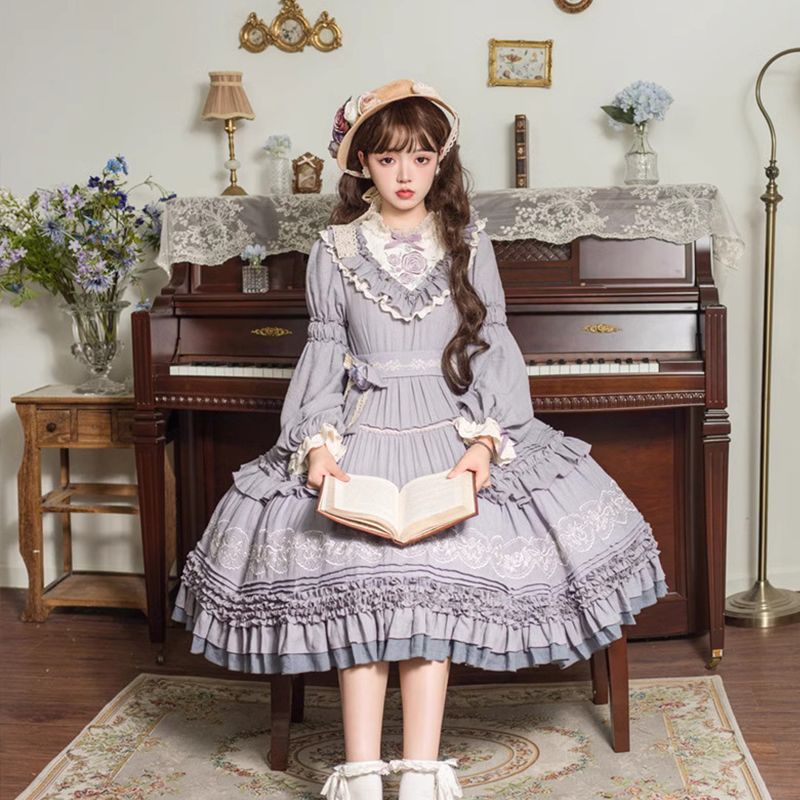 Japanisches Cos Kawaii Lolita  – Summer Victorian Clothing Bewertung und Preis
