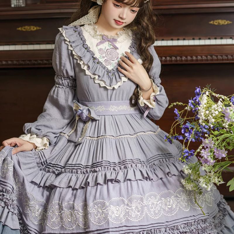 Japanisches Cos Kawaii Lolita  – Summer Victorian Clothing Bewertung und Preis