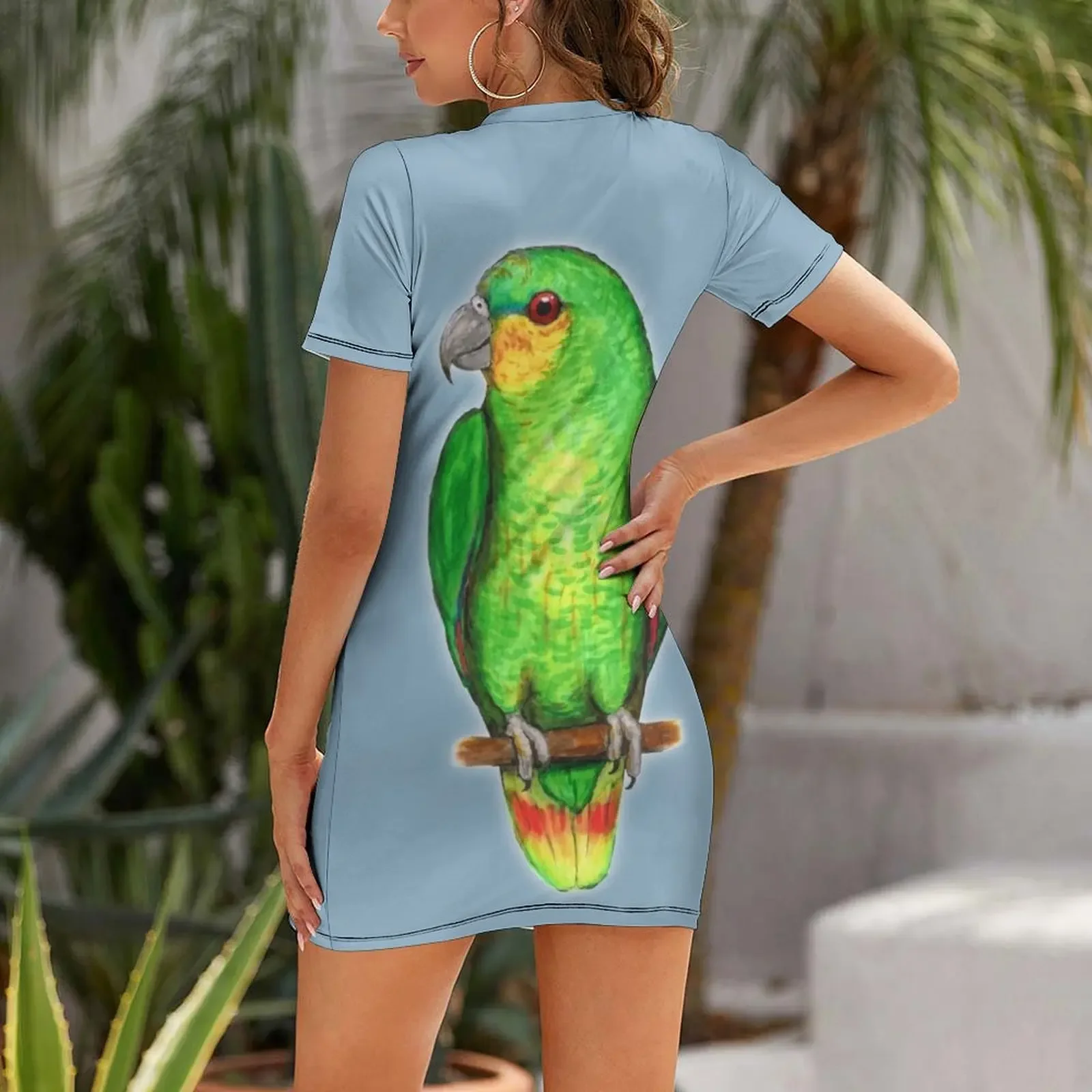 Orange geflügelter Amazonas-Pa – Summer Clothing Amazon Bewertung und Preis