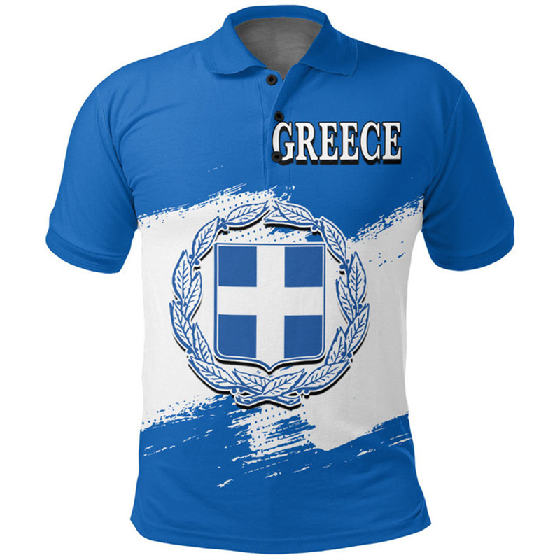 Griechenland Flagge Karte 3D-D – Summer Clothing For Greece Bewertung und Preis