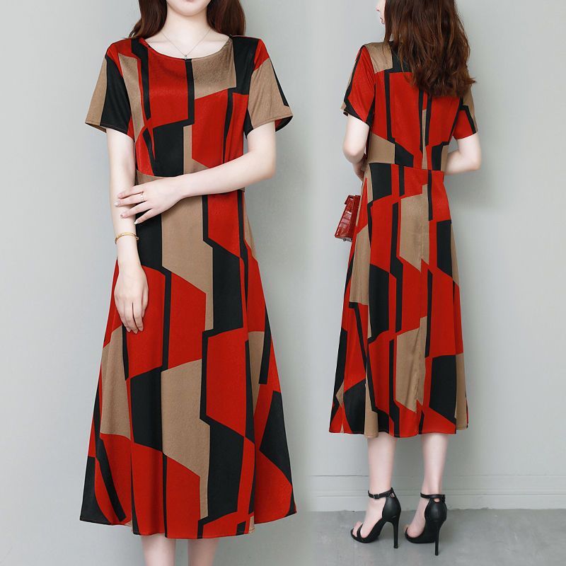 Bürodame, geometrisches Vintag – Summer Clothing For 60 Year Old Woman Bewertung und Preis