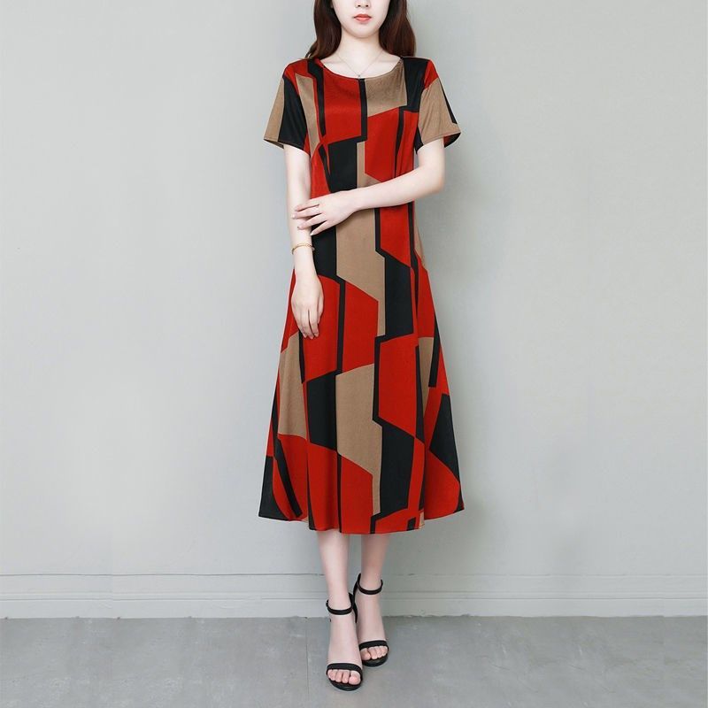Bürodame, geometrisches Vintag – Summer Clothing For 60 Year Old Woman Bewertung und Preis