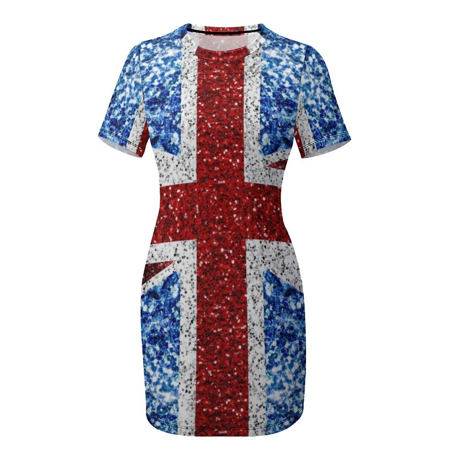 Kurzärmliges Kleid mit britisc – Womens Summer Clothing Uk Bewertung und Preis