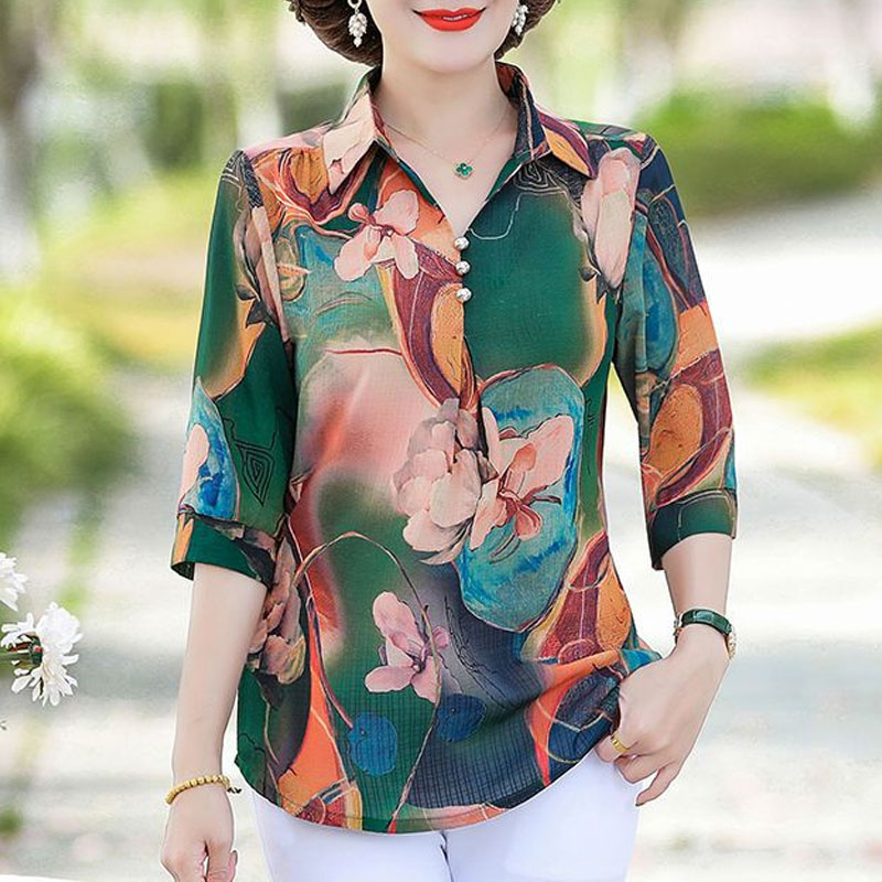 Sommer Vintage Floral Bedruckt – Summer Clothing For 60 Year Old Woman Bewertung und Preis