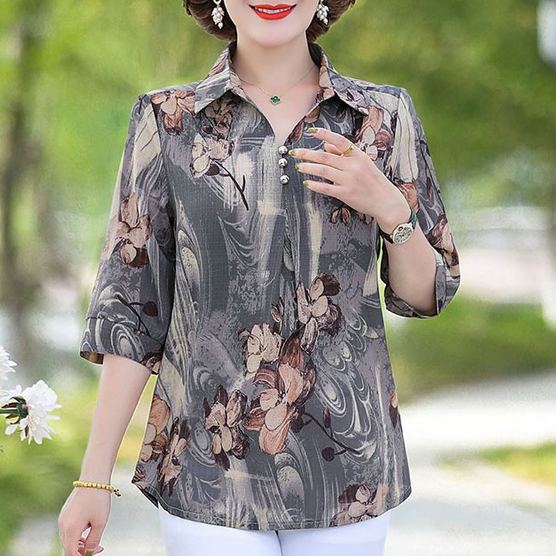 Sommer Vintage Floral Bedruckt – Summer Clothing For 60 Year Old Woman Bewertung und Preis