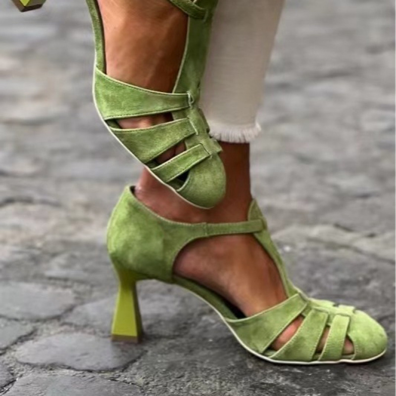 Damen Grüne Wildleder Kitten-H – Summer Clothing Offers Bewertung und Preis