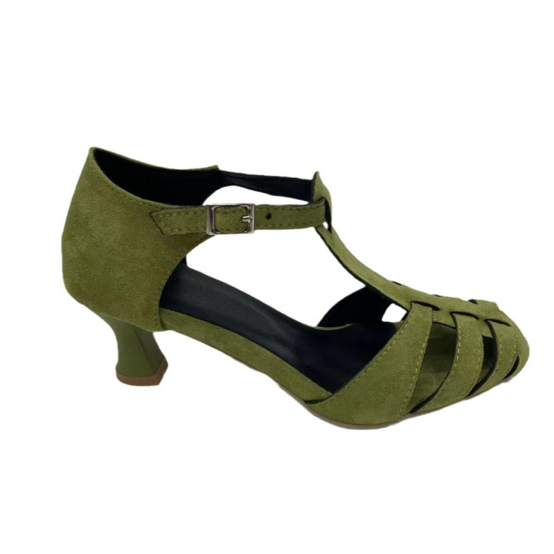 Damen Grüne Wildleder Kitten-H – Summer Clothing Offers Bewertung und Preis
