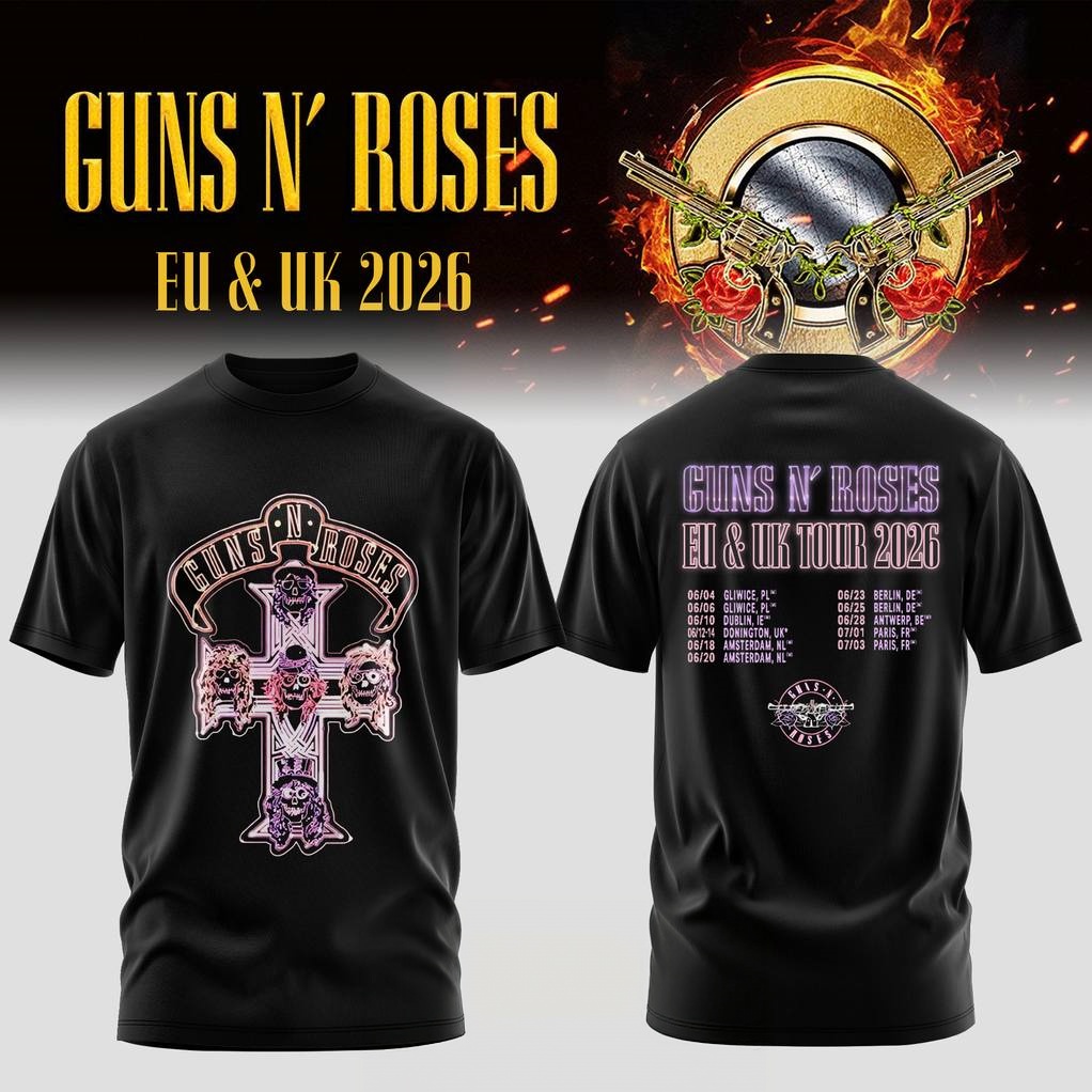 Guns N Roses EU & UK TOUR 2026 – Womens Summer Clothing Uk Bewertung und Preis
