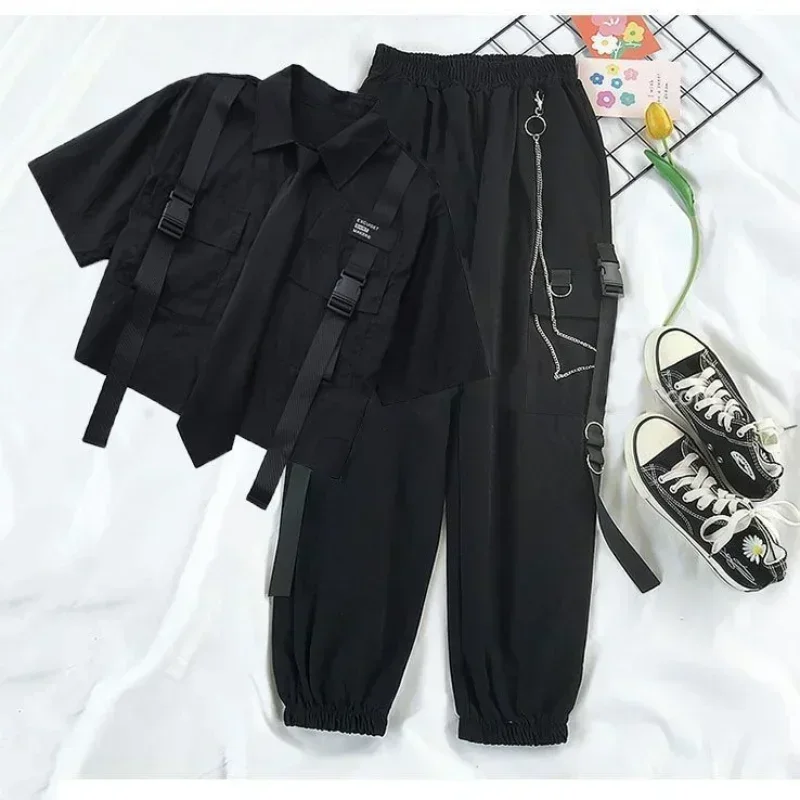 Lässiger Cargo hosenanzug für  – Summer Goth Clothing Bewertung und Preis