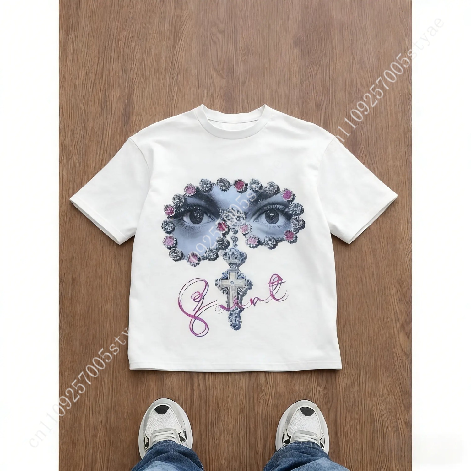 Herren-T-Shirt mit lockerem Sc – Summer Quilt Bewertung und Preis