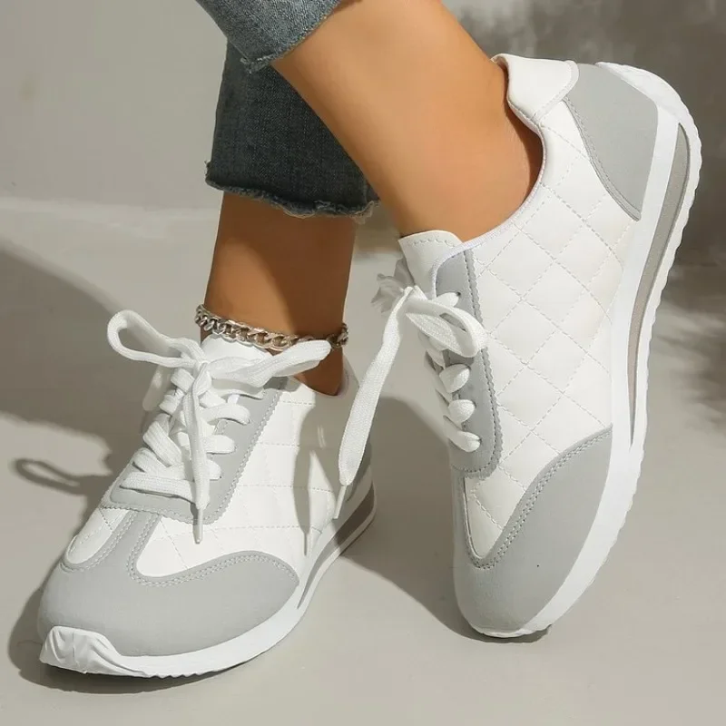 Gesteppte Schnür-Sneaker für D – Summer Quilt Bewertung und Preis