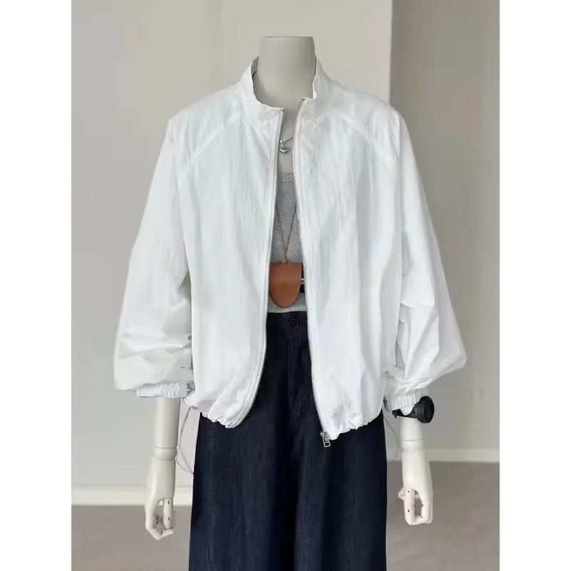 Koreanische Frauen Langarm Son – Crew Clothing Summer Jacket Bewertung und Preis