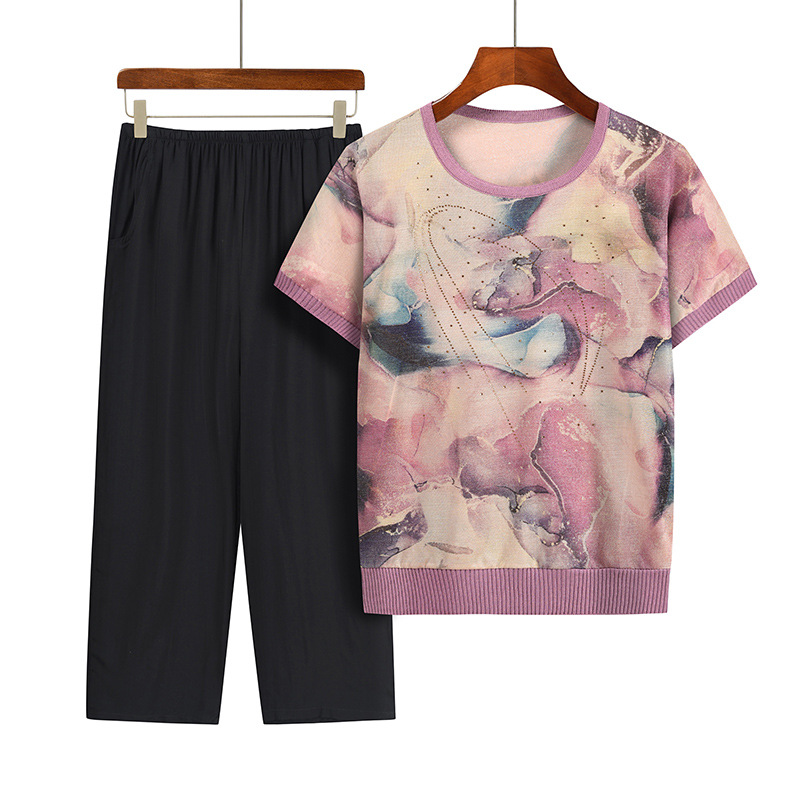 Lässig Sommer Oma zweiteiligen – Summer Clothing For 60 Year Old Woman Bewertung und Preis