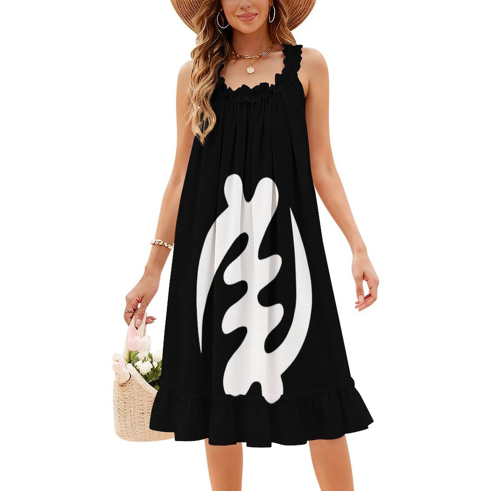 Gye Nyame Weiß Afrocentric Des – Summer Clothing Design Bewertung und Preis