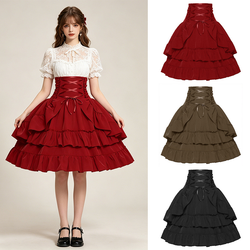 Damen Viktorianischer Rock Mit – Summer Victorian Clothing Bewertung und Preis