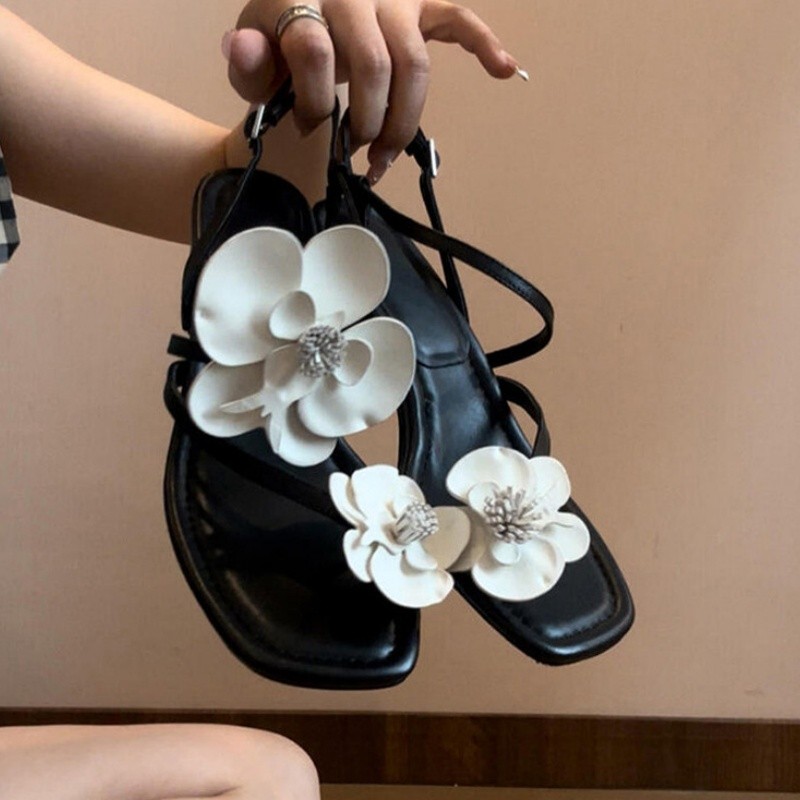 Wonen Blumen-Clip-Zehentrenner – Summer Clothing Offers Bewertung und Preis
