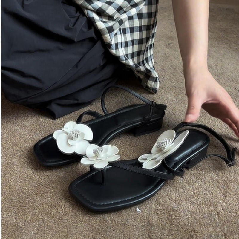 Wonen Blumen-Clip-Zehentrenner – Summer Clothing Offers Bewertung und Preis