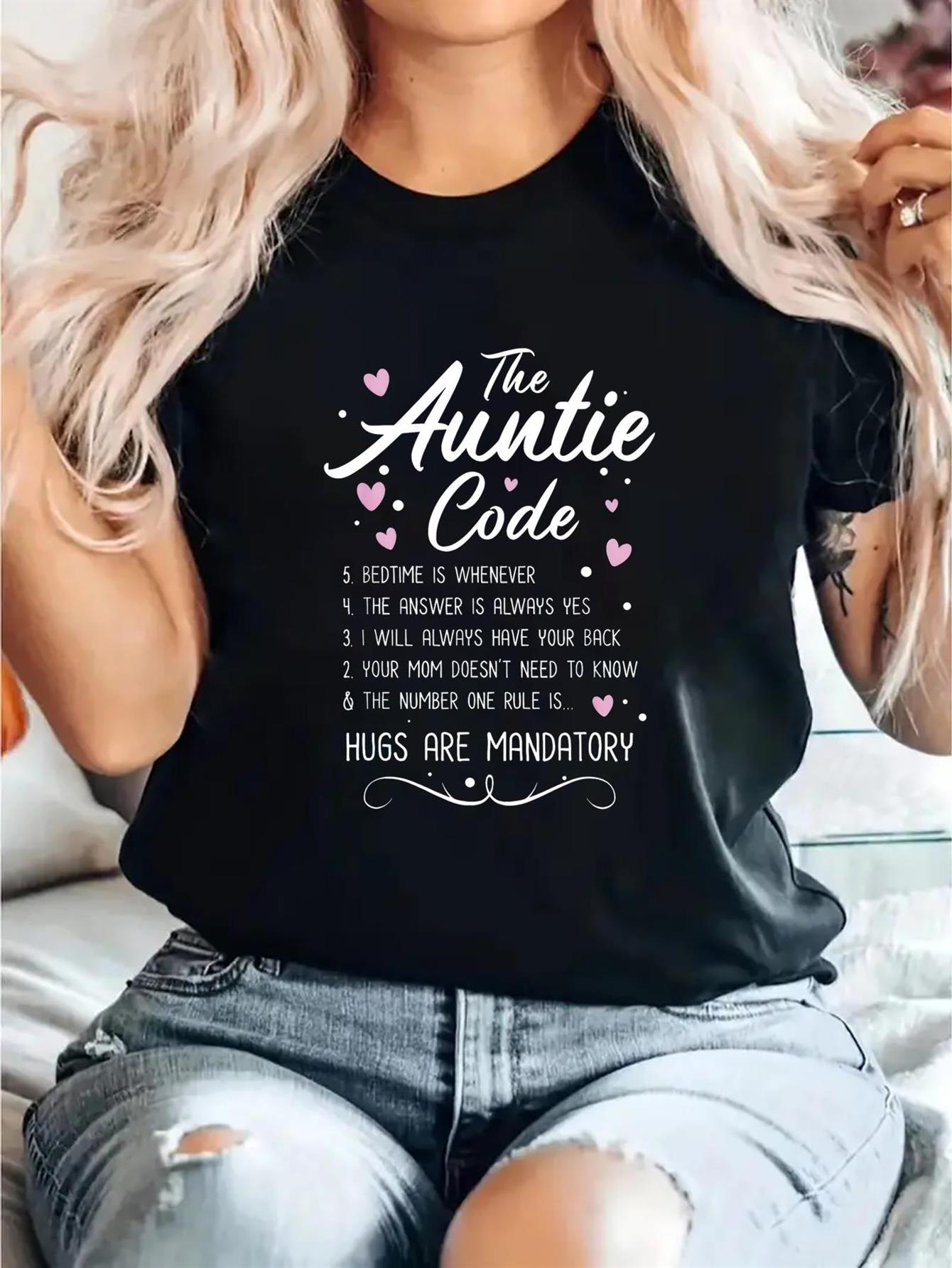 Lustiges T-Shirt mit Tante-Mot – Summer Clothing Gifts Bewertung und Preis