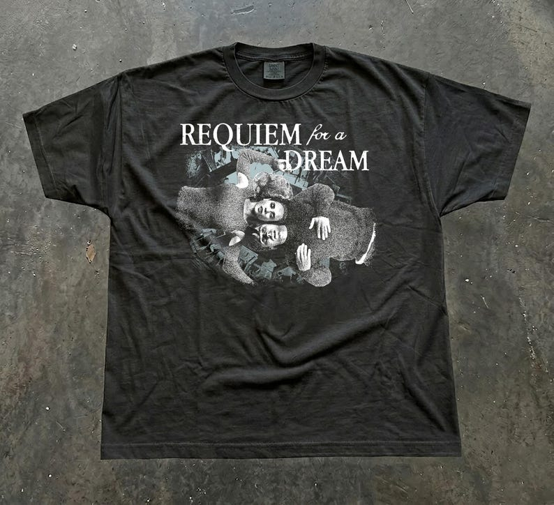Requiem for A Dream Shirt, Vin – Summer Goth Clothing Bewertung und Preis
