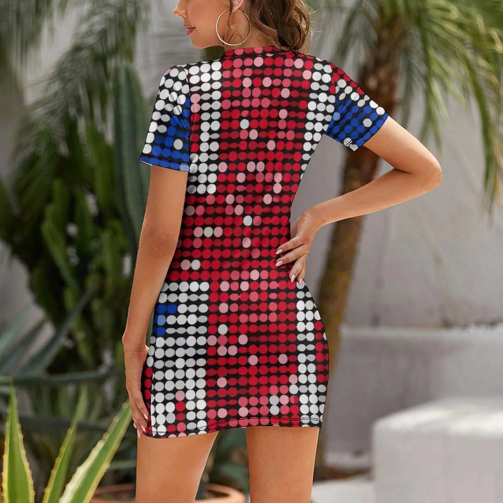 Kurzärmeliges Kleid mit Union- – Womens Summer Clothing Uk Bewertung und Preis