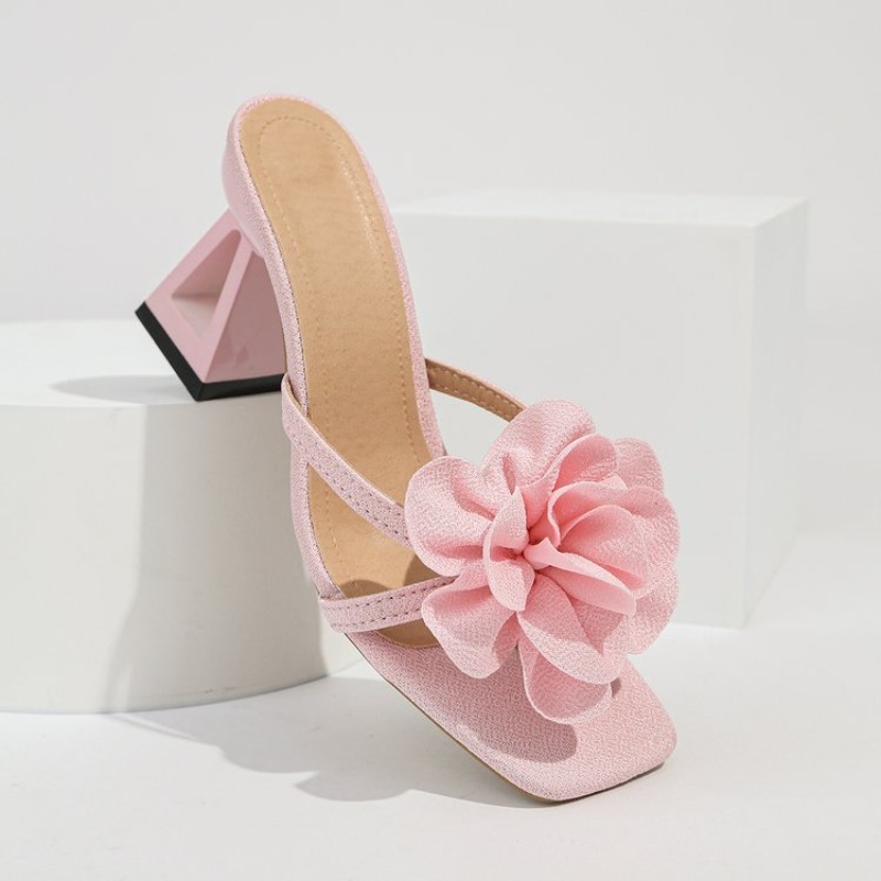 Damen-Sandalen mit 3D-Blumende – Summer Clothing Items Bewertung und Preis