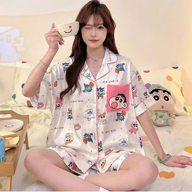 Übergröße Damen Crayon Shin Ch – Summer Clothing Gifts Bewertung und Preis